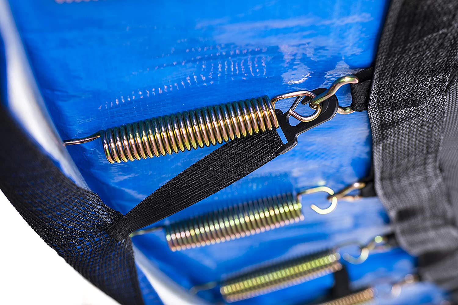 Trampolino Elastico con rete di protezione e scaletta cm 305 Jumpy Stron