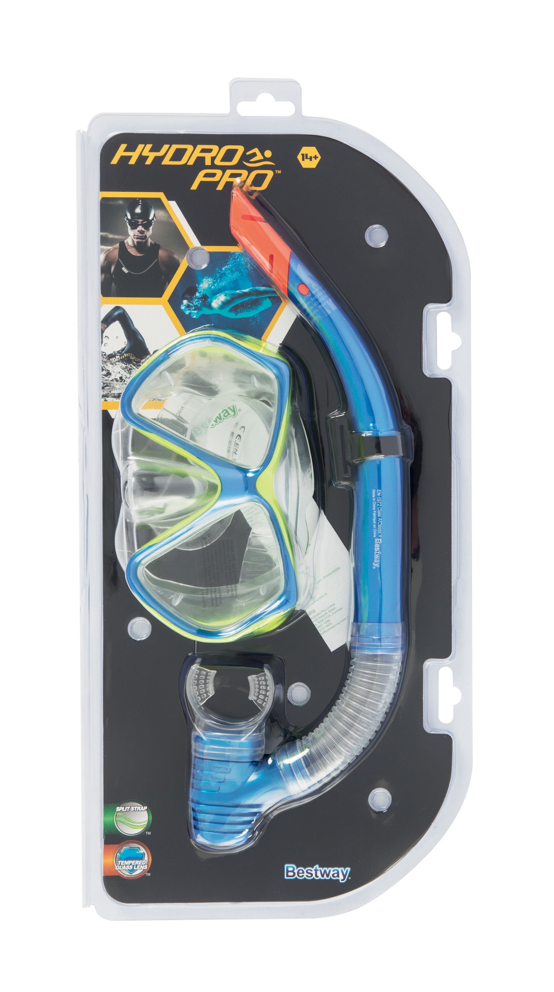 Maschera Sub Mare con boccaglio Immersioni Snorkeling mare Bestway 24003