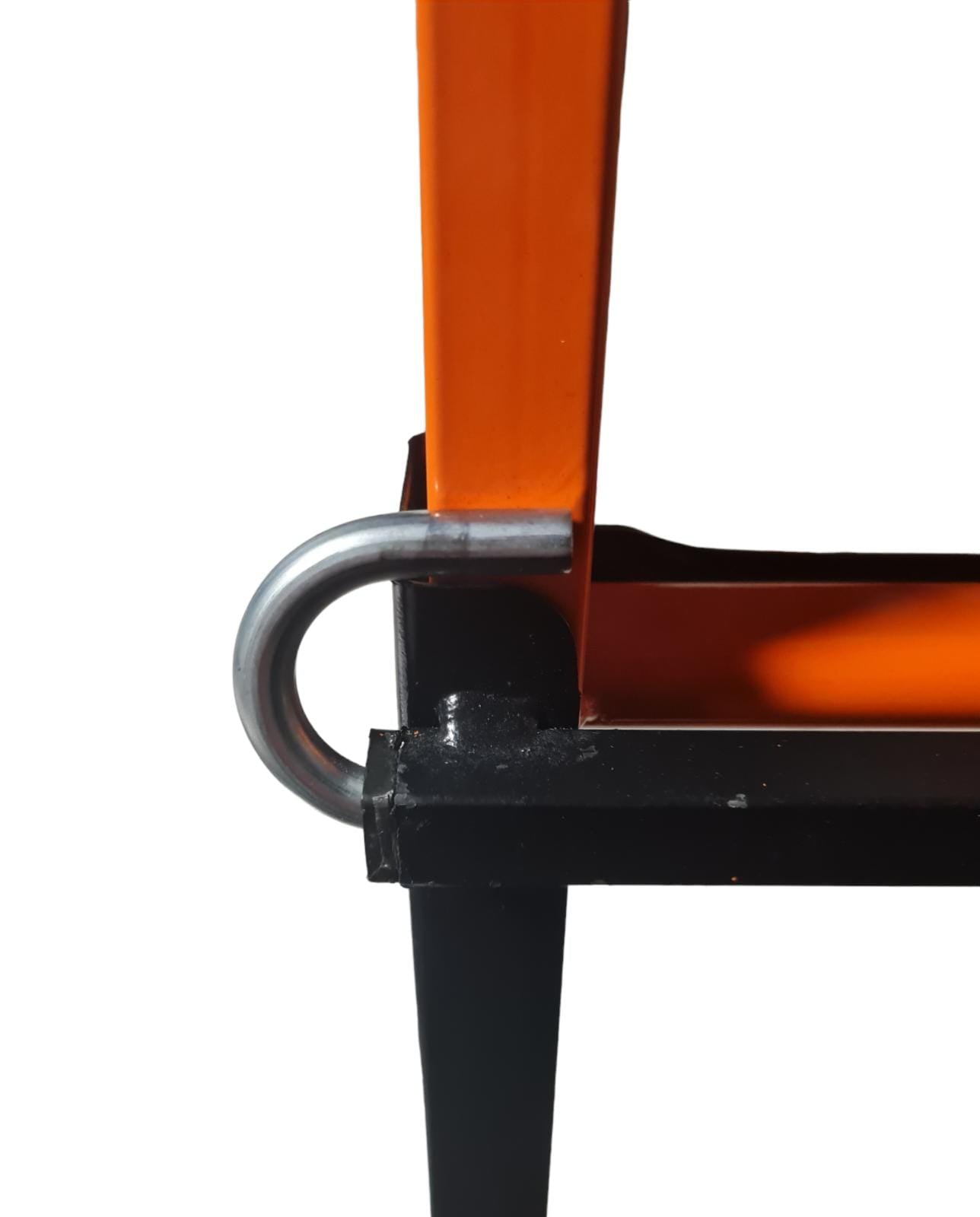 Scala telescopica a cavalletto in acciaio 4+4 gradini H 380 cm Giraffa Brixo