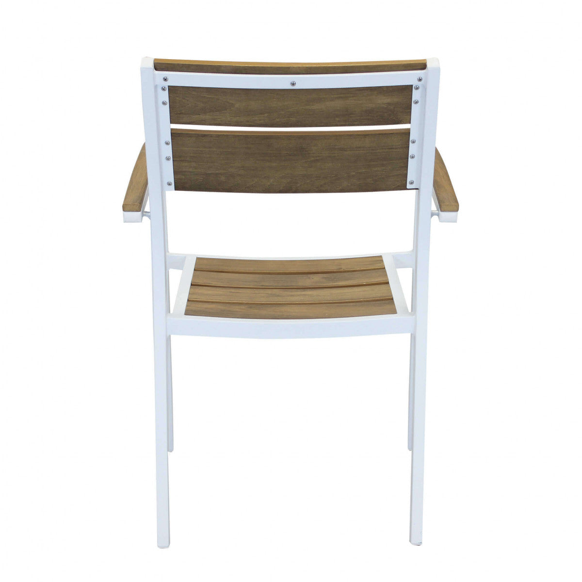 Poltrona sedia in polywood e alluminio ANTARES