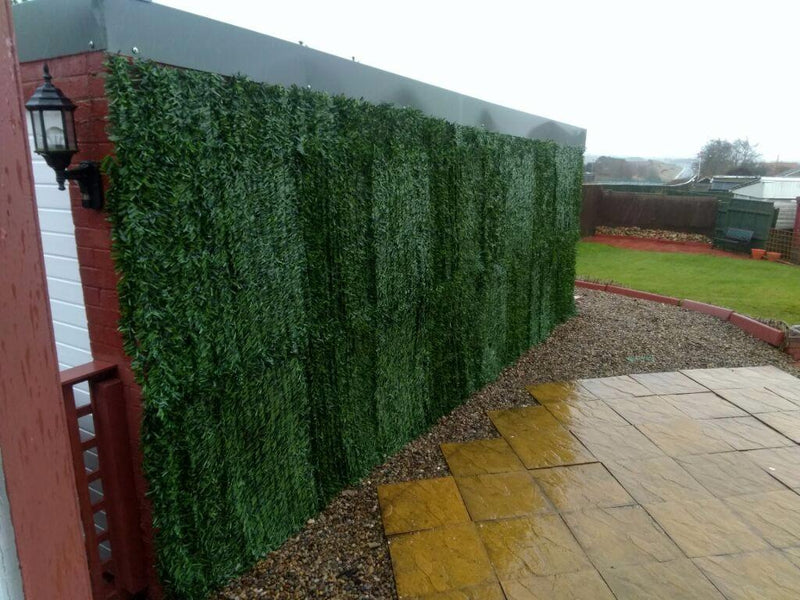 Siepe recinzione artificiale frangivista rotolo 3 mt ignifuga Green Screen Basic Brixo