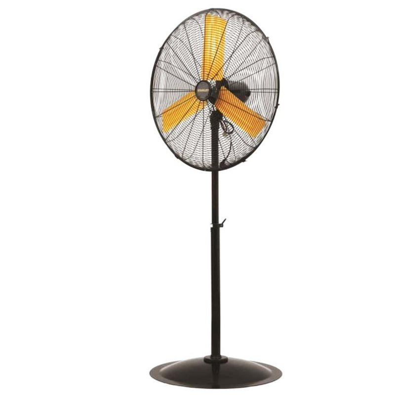 Ventilatore 3 pale Industriale a piantana 300W 70x70xH210cm Stanley