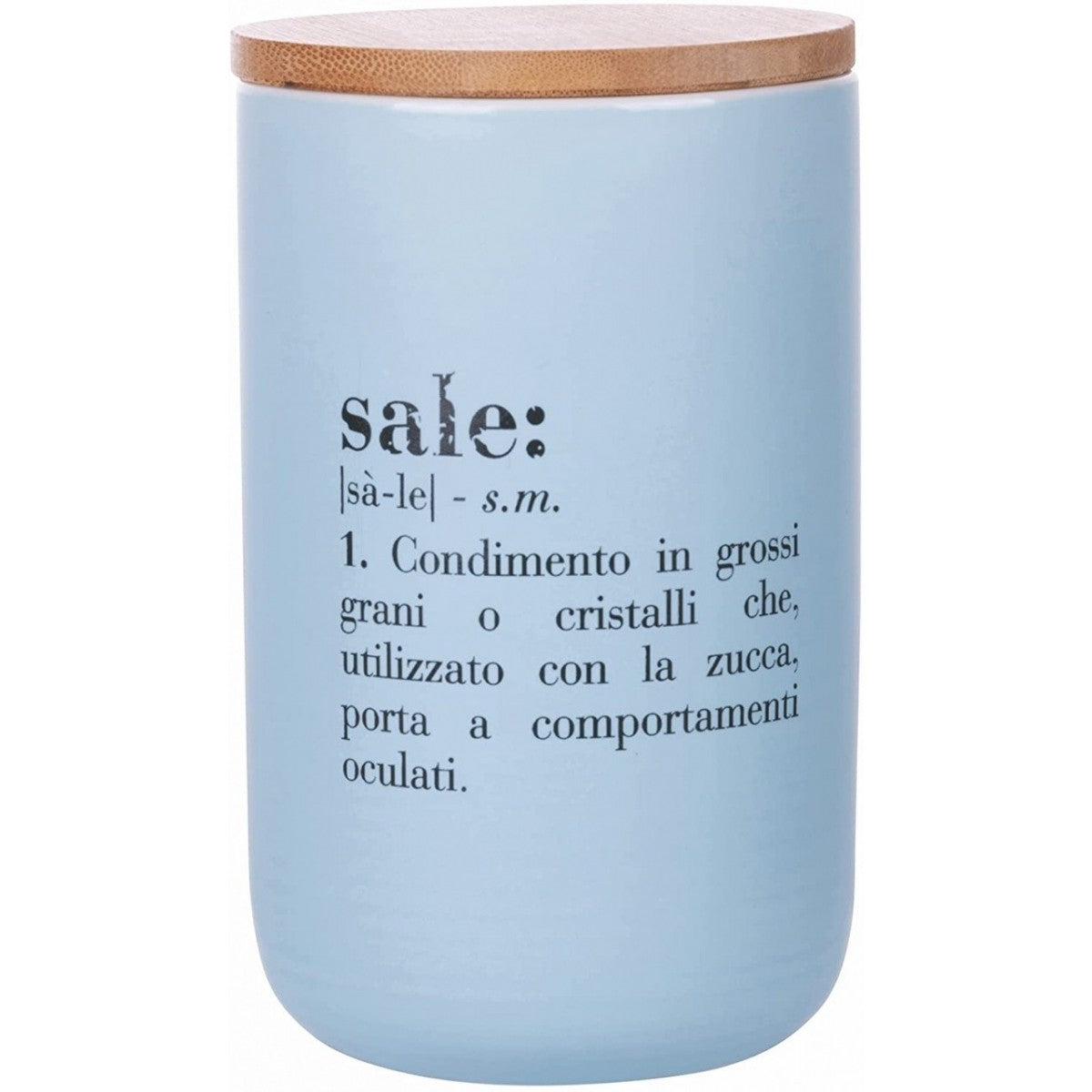 Barattolo sale in porcellana 750 ml Victionary